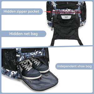 Bolsa de Béisbol y Sóftbol Personalizada Bagnex, Mochila con Ruedas, Gran Capacidad 50-70L, Resistente, Impermeable 600D, Bolsa Deportiva - Product Image 3