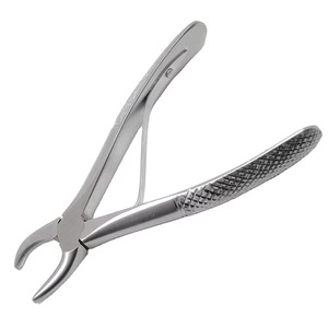 Forceps d'extraction dentaire en acier inoxydable à motif anglais, extracteur de dents, instrument dentaire professionnel - Product Image 1