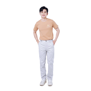 Ensemble uniforme de haute qualité en polyester tissé pour café, restaurant, boulangerie, personnalisable, polo unisexe, tablier, vêtements de travail pour le personnel, restauration - Product Image 2