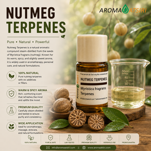 Aceite de Nuez Moscada de Alta Calidad con Terpenos - Aroma Picante Cálido Natural para Saborizar Alimentos y Perfumería - Product Image 3