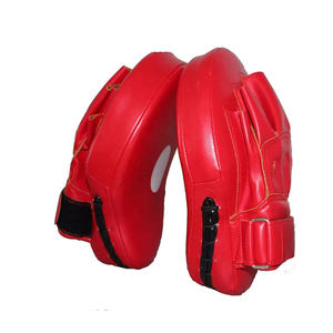 XERET SPORTS Guantes de Boxeo de Cuero PU Hechos a Mano, Almohadillas Redondas de Enfoque, Ecológicos, con Logotipo Personalizado, Diseño Profesional Transpirable - Product Image 3