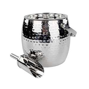 Seau à glace en métal professionnel pour refroidir le vin, refroidisseur de boissons durable, parfait pour la maison, la cuisine, le restaurant, l'hôtel, la restauration - Product Image 6