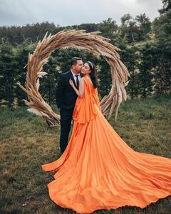 Robe volante fluide pour femmes robe longue de maternité robe de plage avant le mariage Photoshoot - Product Image 2