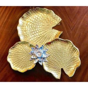 Cuencos y Platos de Lujo con Diseño de Hoja de Arce para Eventos y Fiestas, Decoración de Mesa, Cuencos para Frutas y Dulces, Bandejas para Servir, Último Diseño Hecho a Mano - Product Image 5