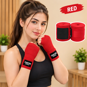 Vendas de boxeo estilo mexicano extra largas de 5M, elásticas, con protección definitiva para los nudillos, para combate de contacto total, UFC, MMA y golpeo. - Product Image 4
