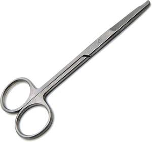 กรรไกรตัดไหมเย็บแผลสแตนเลสคุณภาพสูง สำหรับการถอดไหมเย็บแผล ใช้พลังงานด้วยมือ สำหรับเครื่องมือผ่าตัด - Product Image 4