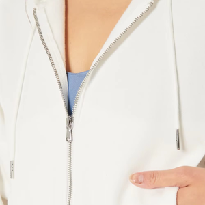 Veste de yoga unisexe courte, sweat à capuche décontracté d'hiver, haut tendance en polaire à manches longues avec impression numérique - Product Image 4