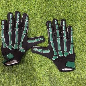 Service OEM, style tendance, entièrement personnalisable, gants de football américain de haute qualité, gants de football américain professionnels. - Product Image 1