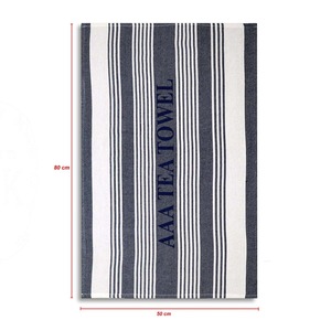 100% Cotton Kitchen Towel with Jacquard Design Good Absorbency Stripe Design kitchen towel At Wholesale price - Product Image 5