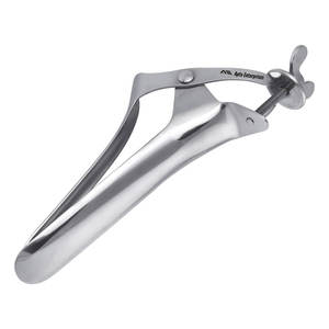 Espéculo Veterinario para Ganado, Instrumentos Equinos, 27cm, Acero Inoxidable, Herramienta Profesional para Examen de Ganado, 2 Palas Ascendentes y 1 Descendente - Product Image 2