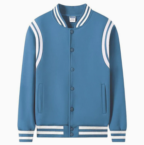 Vintage Mens Wool Varsity <b>Jacket</b> Custom Chenille Embroidery Logo <b>Retro</b> Street Style College <b>Jacket</b> - Product Image 5