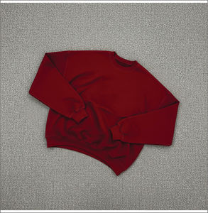 Sweat-shirt pour homme de qualité supérieure, brodé, effet délavé, col rond, coupe ample, streetwear, confortable, style hip-hop - Product Image 3