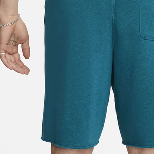 Shorts Bermuda Homme Be Dot Vert Teal Uni Taille Mi-Haute avec Cordon de Serrage Style Décontracté Tissu Tricoté 100% Coton Respirant - Product Image 4