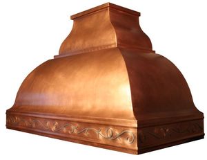Campana Extractora de Cocina Moderna Estilo Rústico en Cobre, que Combina Diseño Artesanal Tradicional con Funciones Avanzadas de Ventilación - Product Image 2