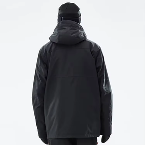 Custom Windbreaker Hoodie <b>Ski</b> Jacket Warm Waterproof Hardshell Unisex Snowboard Windproof OEM Cheap Pockets 100% Nylon - Product Image 3