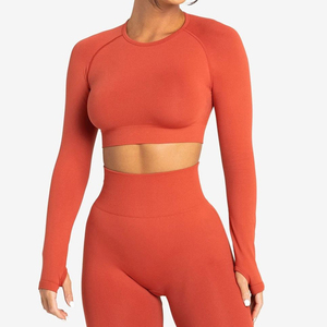 Nuevo Conjunto de Leggings y Sujetador Deportivo con Espalda Cruzada, Transpirable, de Lona, para Yoga y Fitness, de Dos Piezas, con Patrón Sólido y de Secado Rápido - Product Image 2