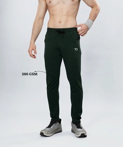 Pantalones y pantalones deportivos para hombre, mezcla de telas, muestra de conjunto, pantalones deportivos ajustados para hombre, pantalones deportivos para correr, pantalones deportivos para gimnasio (GSM 280) - Product Image 3