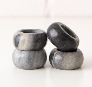 Porte-serviettes en marbre de luxe, écologique, personnalisable, de haute qualité, fait main, décoration de table à manger à la maison - Product Image 4