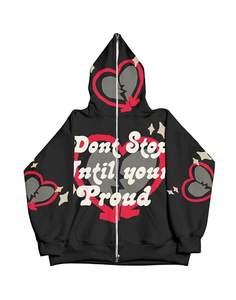 Sweat à capuche fonctionnel à fermeture éclair intégrale avec une couverture faciale respirante, un intérieur en polaire chaud et une coupe décontractée pour un confort par tous les temps. - Product Image 5