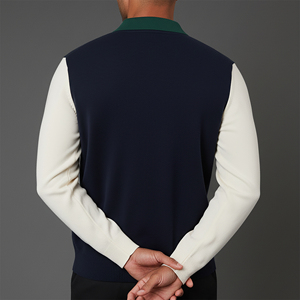 Camiseta Personalizada para Hombre, 100% Algodón, con Cierre de Cremallera de un Cuarto, Tejido Sólido, Manga Corta, Logotipo Personalizado, Secado Rápido, Estilo Urbano, Hip Hop - Product Image 2
