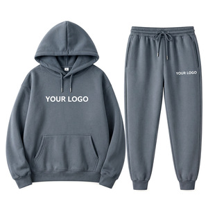 Conjunto Deportivo Personalizado con Logotipo para Hombre, Sudadera con Capucha de Punto de Poliéster con Estampado Floral, Ropa Deportiva Transpirable, Ropa de Moda Urbana Informal - Product Image 4