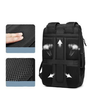 Mochila Deportiva Expandible de Oxford con Cierre, Compartimento Ventilado para Zapatos, para Tenis, Bádminton, Viajes, Gimnasio, Unisex - Product Image 5