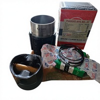 Kit Cylindre et Piston Moteur Diesel Tuk Tuk BS4 Refroidi par Air, Pièces Robustes pour Tricycle, Alésage 86mm, Segment de Piston SAM pour la Tanzanie