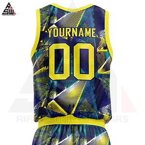 Uniforme de Baloncesto Personalizable, Transpirable y Estampado para Equipos, Jersey sin Mangas que Absorbe la Humedad, Pantalones Cortos con Cintura Elástica (100% - Product Image 4