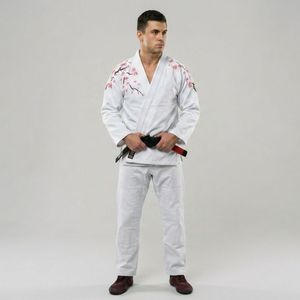 ชุดยิวยิตสู (BJJ Gi) แบบสั่งทำพิเศษ คุณภาพสูงจาก GSC มีทุกขนาด/สี ผลิตจากผ้าฝ้าย 100% ทอแบบเพิร์ลวีฟ ทนทานและระบายอากาศได้ดี - Product Image 4