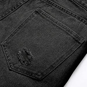 Shorts en jean taille haute pour femmes, tendance, décontractés, super déchirés, personnalisables, pour l'été - Product Image 5