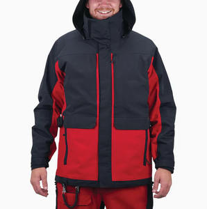 เสื้อแจ็คเก็ตตกปลา OEM เสื้อกันลมแบบมีฮู้ด เสื้อกันฝนสำหรับตกปลา เสื้อคลุมสำหรับลุยน้ำ เสื้อแจ็คเก็ตตกปลาสำหรับผู้ชาย - Product Image 2