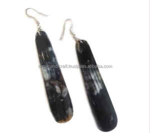 Pendientes de Cuerno de Búfalo de Moda para Mujer, Diseño Moderno, Joyería para Fiestas, para Compradores al por Mayor, Pendientes Largos Finos - Product Image 2