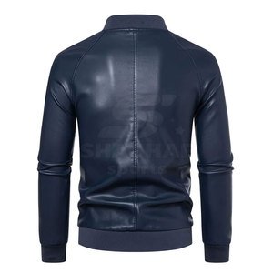 Vestes en cuir élégantes pour hommes, design moderne et usage quotidien, vestes d'hiver décontractées pour l'extérieur - Product Image 3