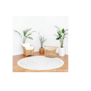 Fournisseur de tapis en jute naturelle faits à la main, vente en gros, commandes en gros de tapis en jute, tapis écologiques pour sols, au meilleur prix et de qualité supérieure - Product Image 1