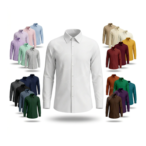 Chemise habillée en flanelle à carreaux personnalisée OEM ODM, manches longues, décontractée, à boutons, pour le travail, l'extérieur, le bureau, col classique - Product Image 1