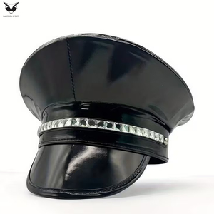 Nouvelles casquettes en cuir tendance 2026 pour festivals et soirées, service OEM/ODM entièrement personnalisé, nouvelle collection - Product Image 3