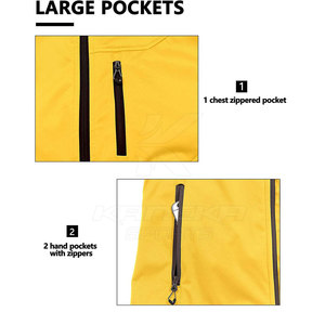 Chaleco Softshell Casual de Invierno, Transpirable, Diseño Ecológico con Capa Interior Suave para Viajes, Trabajo y Uso Diario al Aire Libre - Product Image 4