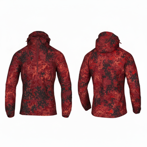 2026 New Latest Style <b>Waterproof</b> Hooded Outdoor <b>Jacket</b> Lightweight Windbreaker Camouflage Pattern <b>Long</b> Sleeve Casual <b>Jacket</b> - Product Image 6