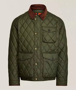 เสื้อแจ็คเก็ตพาร์กาบุผ้าสำหรับผู้ชาย สีน้ำเงิน สำหรับฤดูหนาว - Product Image 1