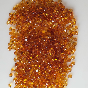 ซิทรินสีทองธรรมชาติ 3.0 มม. ทรงกลมเจียระไนแบบบริลเลียนท์ คุณภาพดีที่สุด พลอยเม็ดเดี่ยวสำหรับทำเครื่องประดับ - Product Image 6