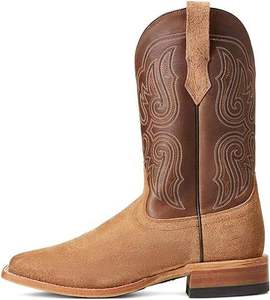 Botas Vaqueras de Cuero de Alta Calidad, Unisex, Acabado Premium, Suela Transpirable y Duradera, Cómodas - Product Image 1