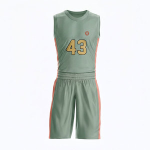 Uniforme de Baloncesto de Tela Suave, Diseño Ligero y Transpirable, Ideal para Prácticas y Actividades Deportivas - Product Image 1