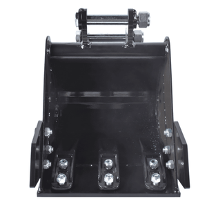 Benna scavatrice da 12 pollici per mini escavatore, attacco da 300 mm, stretta, per roccia/fango/inclinazione, con denti, per escavatori da 5-8 tonnellate - Product Image 2