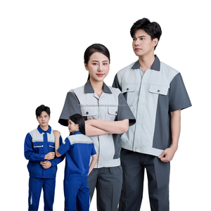 Vêtements de travail de haute qualité pour ouvriers d'usine, ensemble de style personnalisé, vêtements grande taille, uniforme, veste de soudeur, usine FMF - MOQ faible - Product Image 1