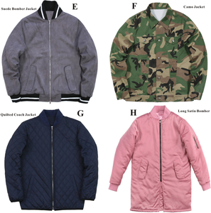 Custom Wholesale Mens Olive Green Bomber Jacket Streetwear Ruched Sleeves Flight Jacket MA1 Windbreaker Padded Varsity Coat - Product Image 6