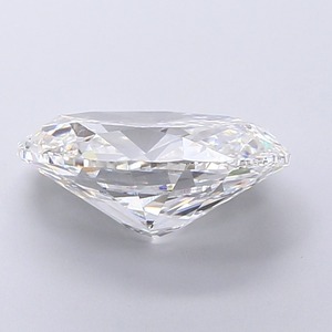 Diamant de laboratoire ovale saisissant de 5,02 carats E VS1, polissage excellent, éco-responsable, pierre précieuse synthétique CVD de pointe pour la joaillerie fine - Product Image 3