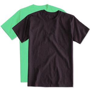 Camisetas de algodón de diseño liso ropa de moda de alta calidad Impresión de logotipo camisetas de precio al por mayor hechas en fábrica camiseta casual unisex - Product Image 1