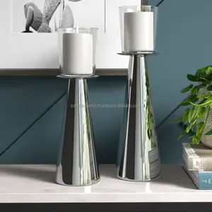 Premium Modern Matte <b>Black</b> Handmade Metal Candle <b>Holder</b> High-End Home Decoration Christmas Trendy Design - Product Image 5