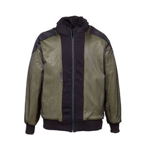 Nueva Chaqueta con Capucha de Forro Polar para Motociclistas, Color Negro, para Hombre, con Cierre y Certificación CE, al Mejor Precio, Protectora - Product Image 1