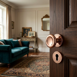 Premium Modern Door Knob Set | Stainless Steel Mortise <b>Lock</b> <b>Handle</b> Set PVD Gold Rose Gold Graphite Black Finish Designer knob - Product Image 4